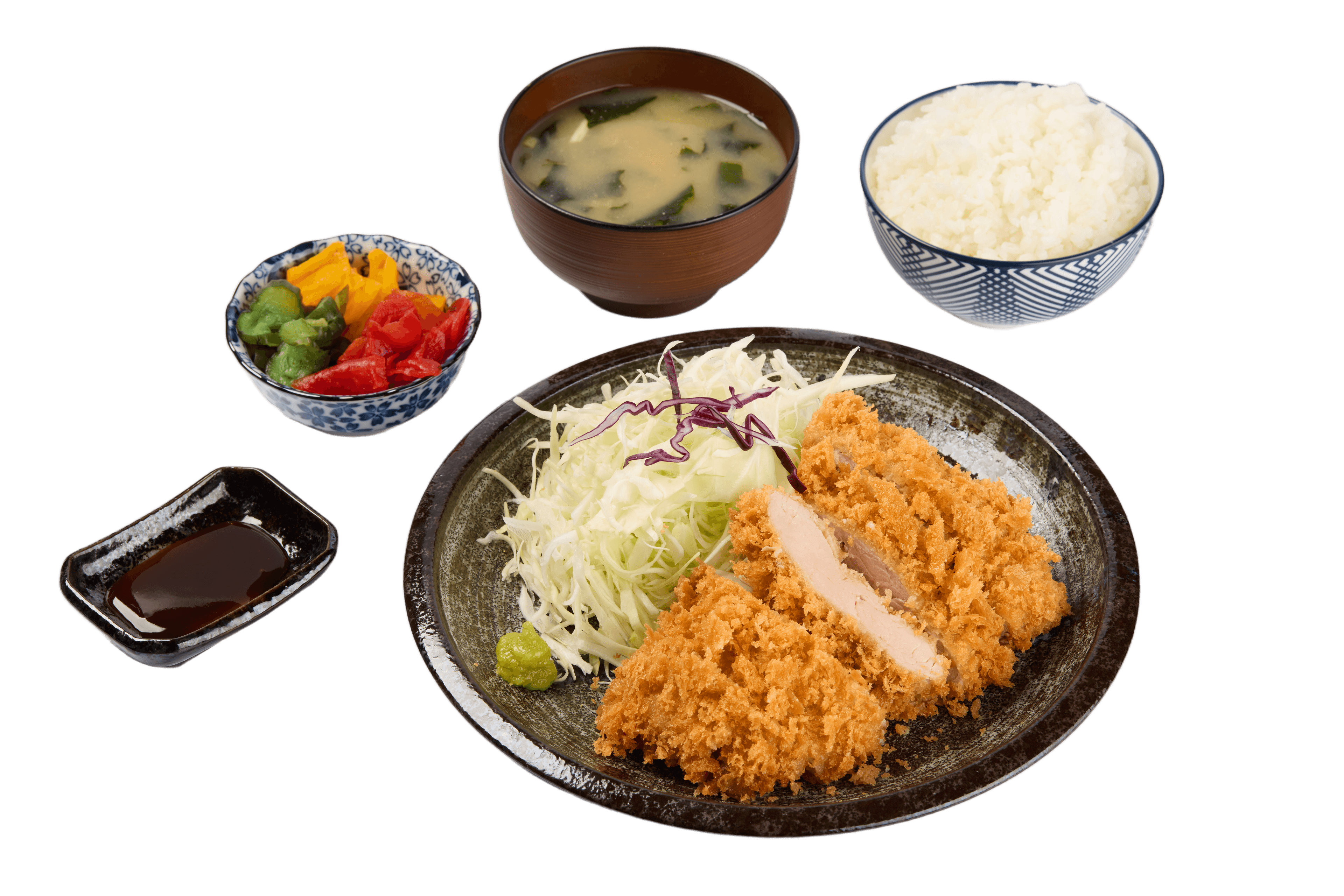 Pork Tenderloin Katsu Set